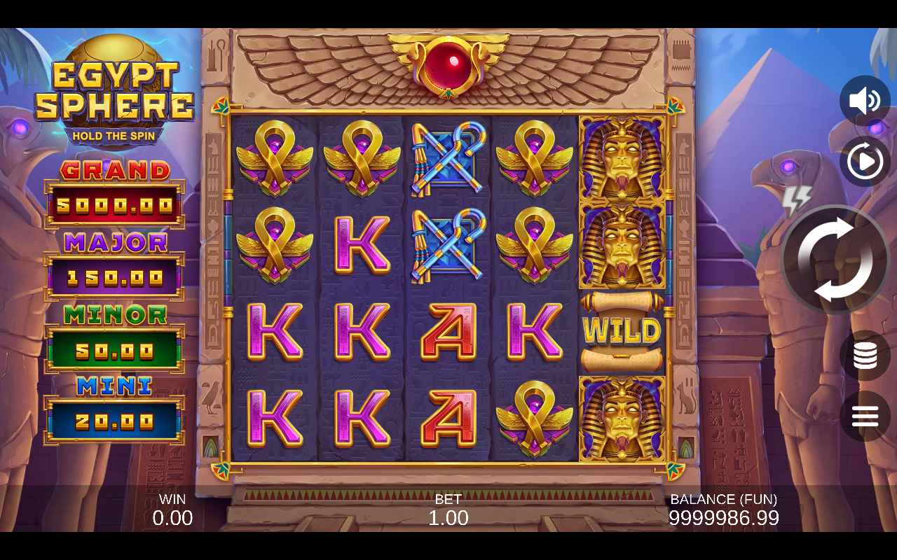 Egypt Sphere: Hold The Spin gameplay