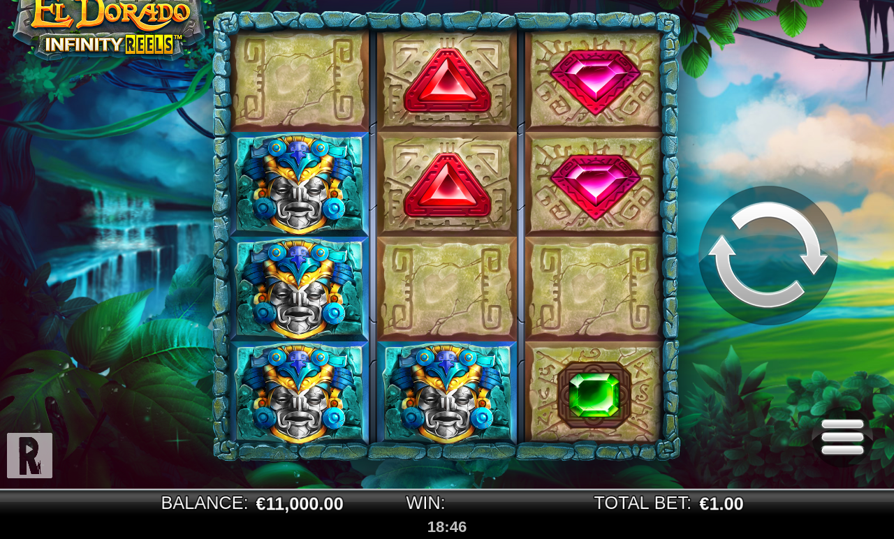 El Dorado Infinity Reels base game
