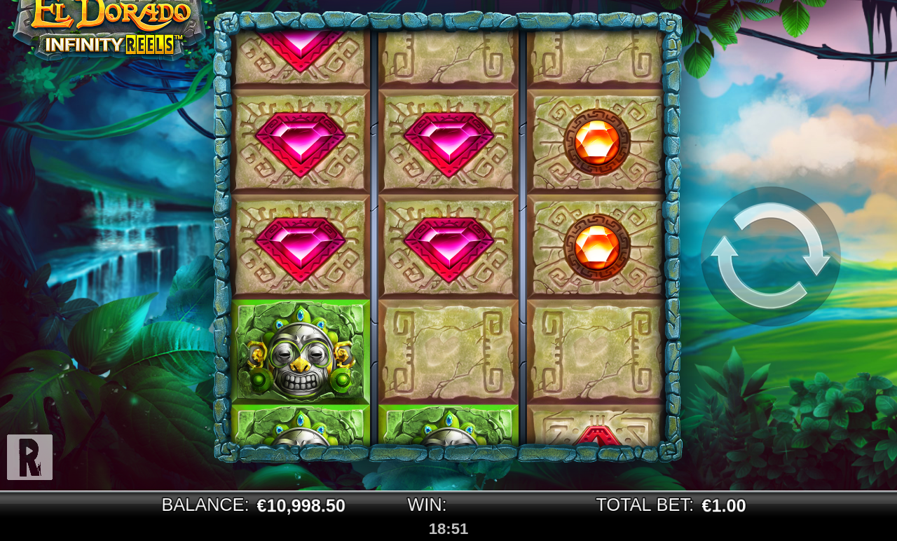 El Dorado Infinity Reels gameplay