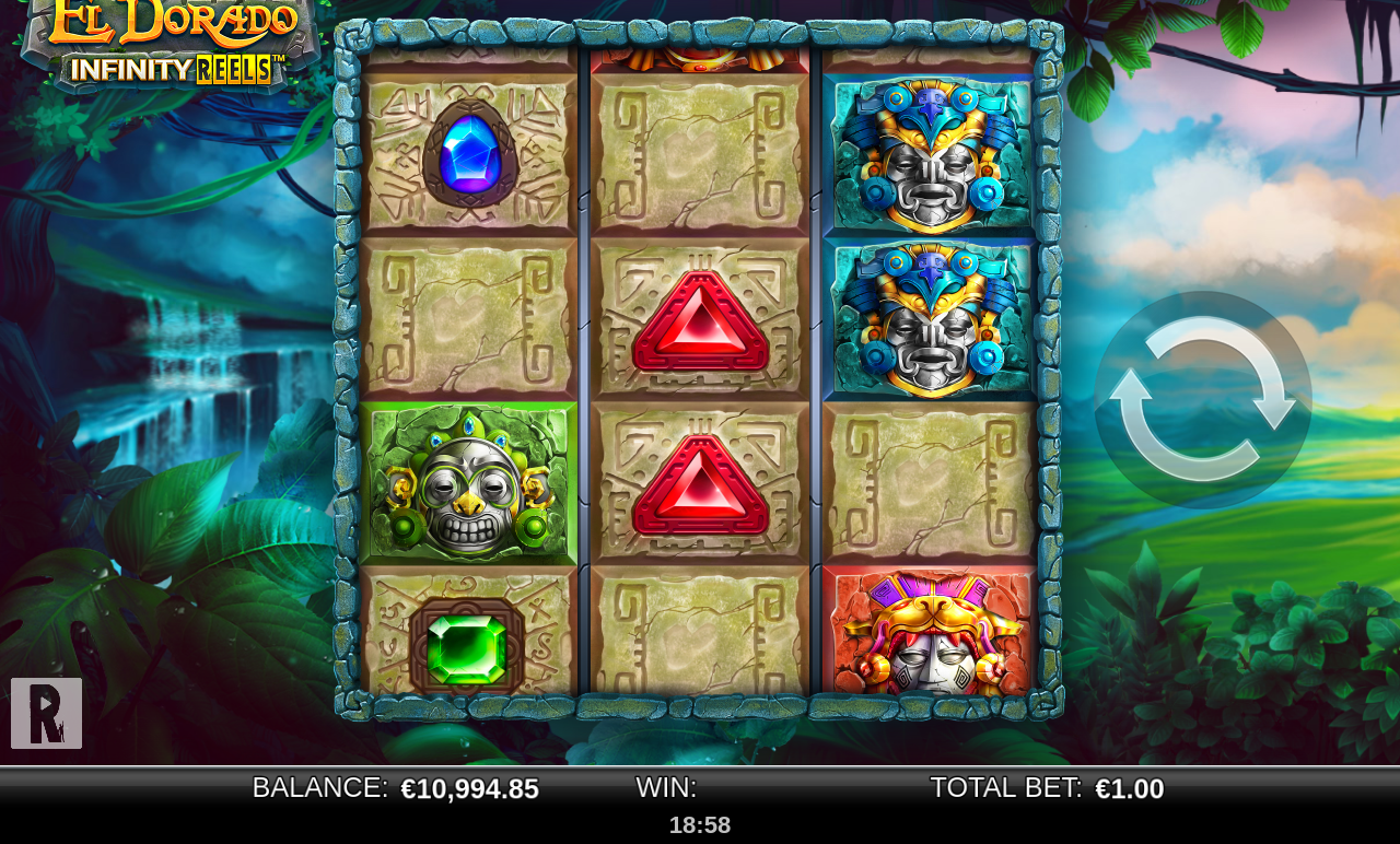 El Dorado Infinity Reels gameplay