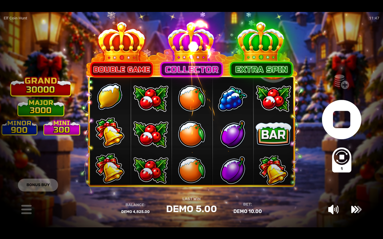Elf Coin Hunt gameplay