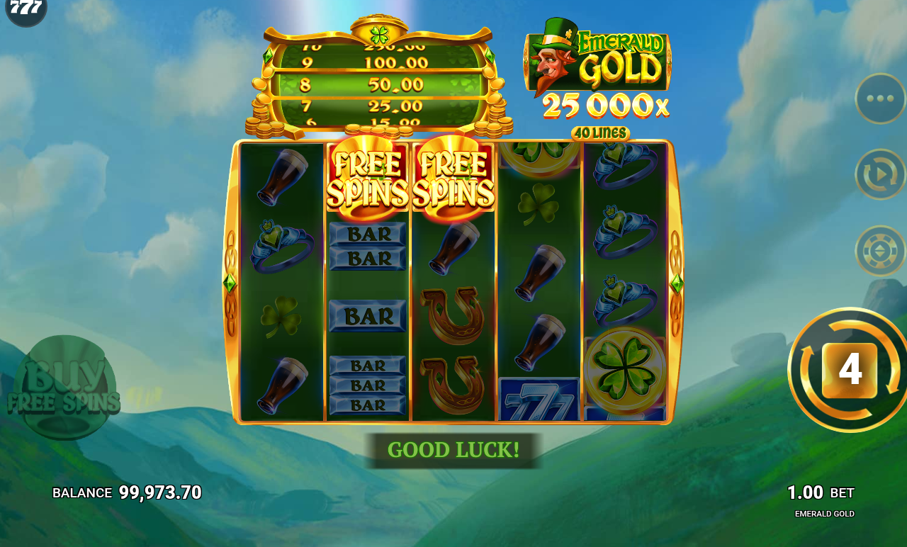 Emerald Gold gameplay