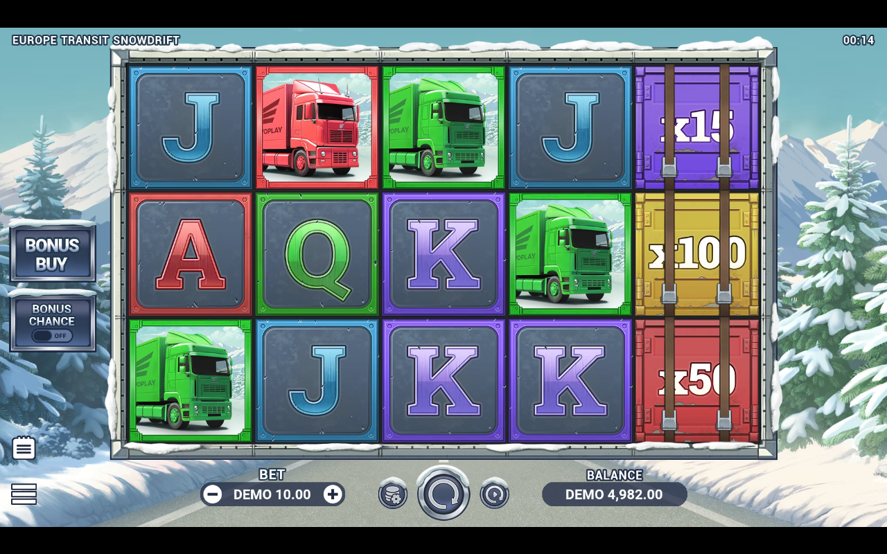 Europe Transit Snowdrift gameplay