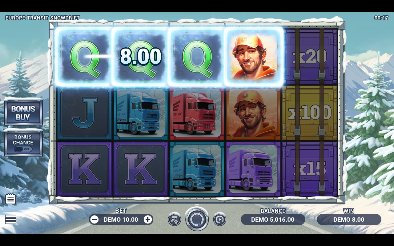 Europe Transit Snowdrift base game