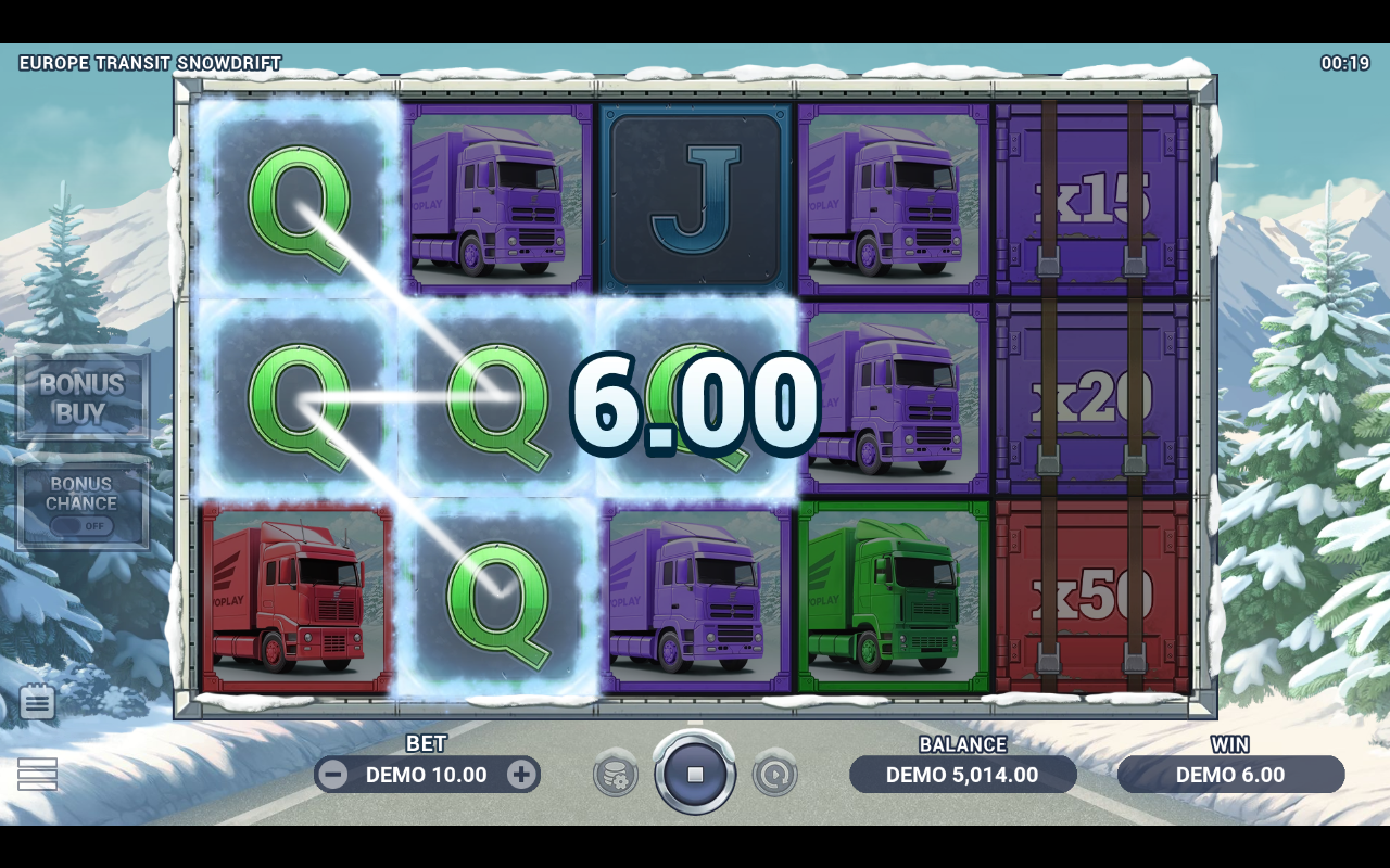 Europe Transit Snowdrift gameplay