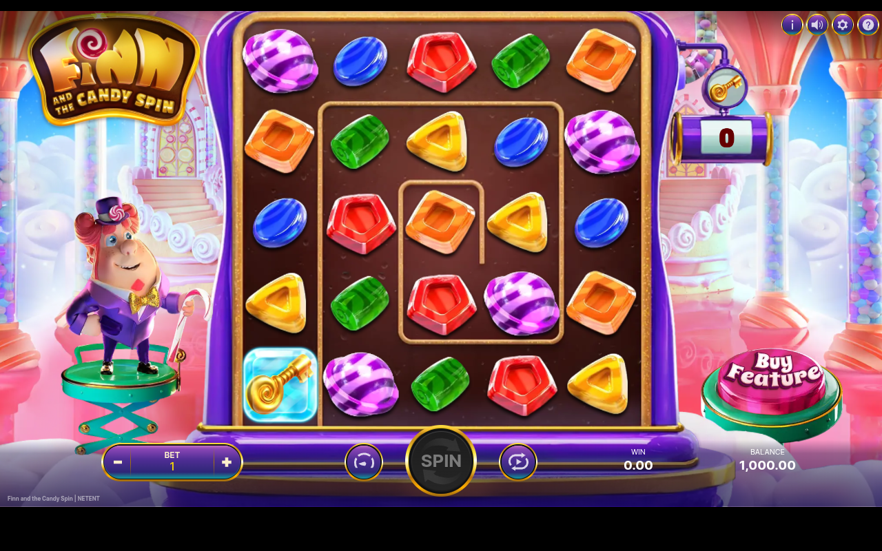 Finn and the Candy Spin base game