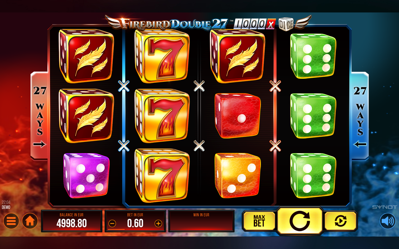 Firebird Double 27 1000 DIce gameplay