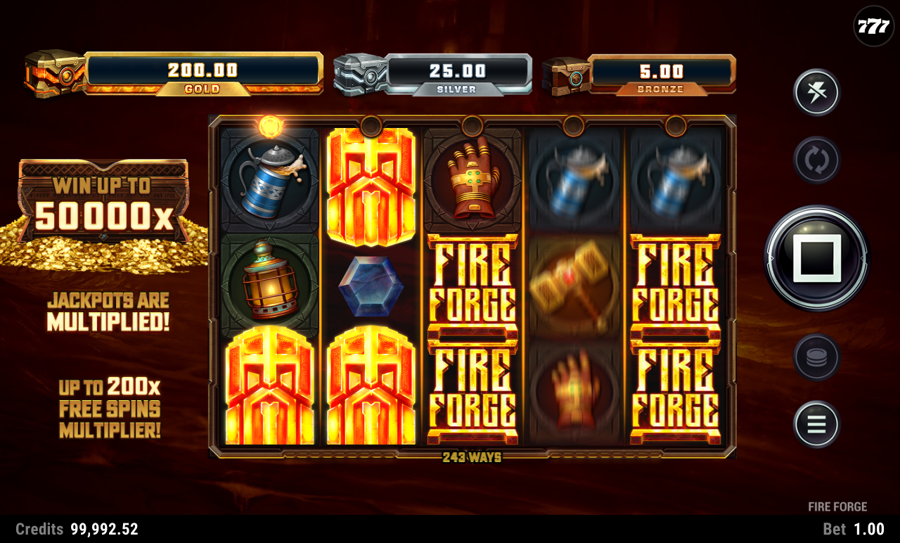Fire Forge gameplay