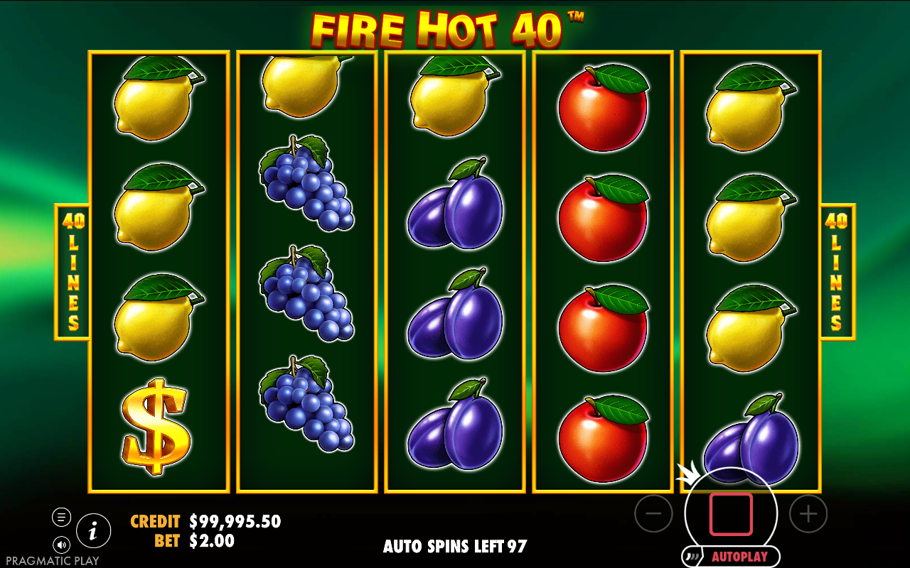 Fire Hot 40 gameplay