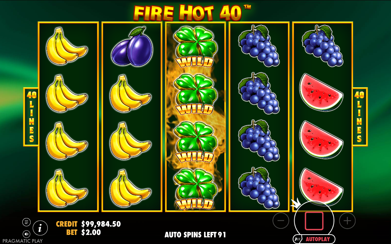 Fire Hot 40 gameplay