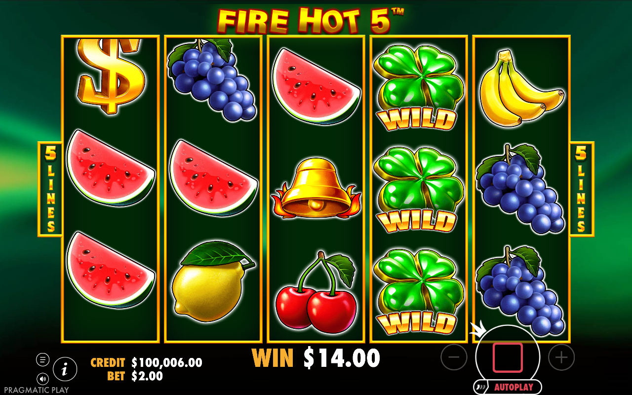 Fire Hot 5 gameplay