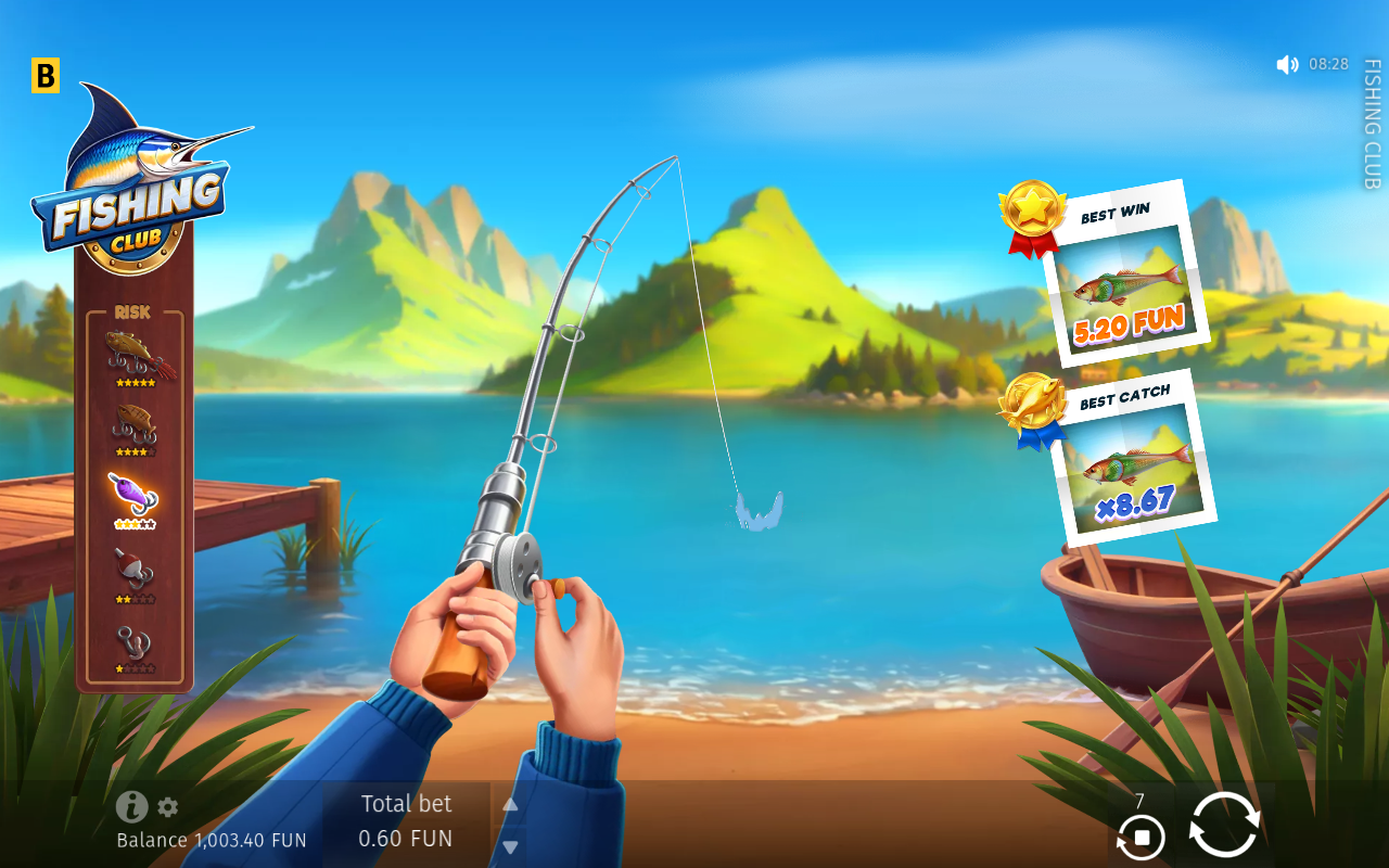 Fishing Club gameplay