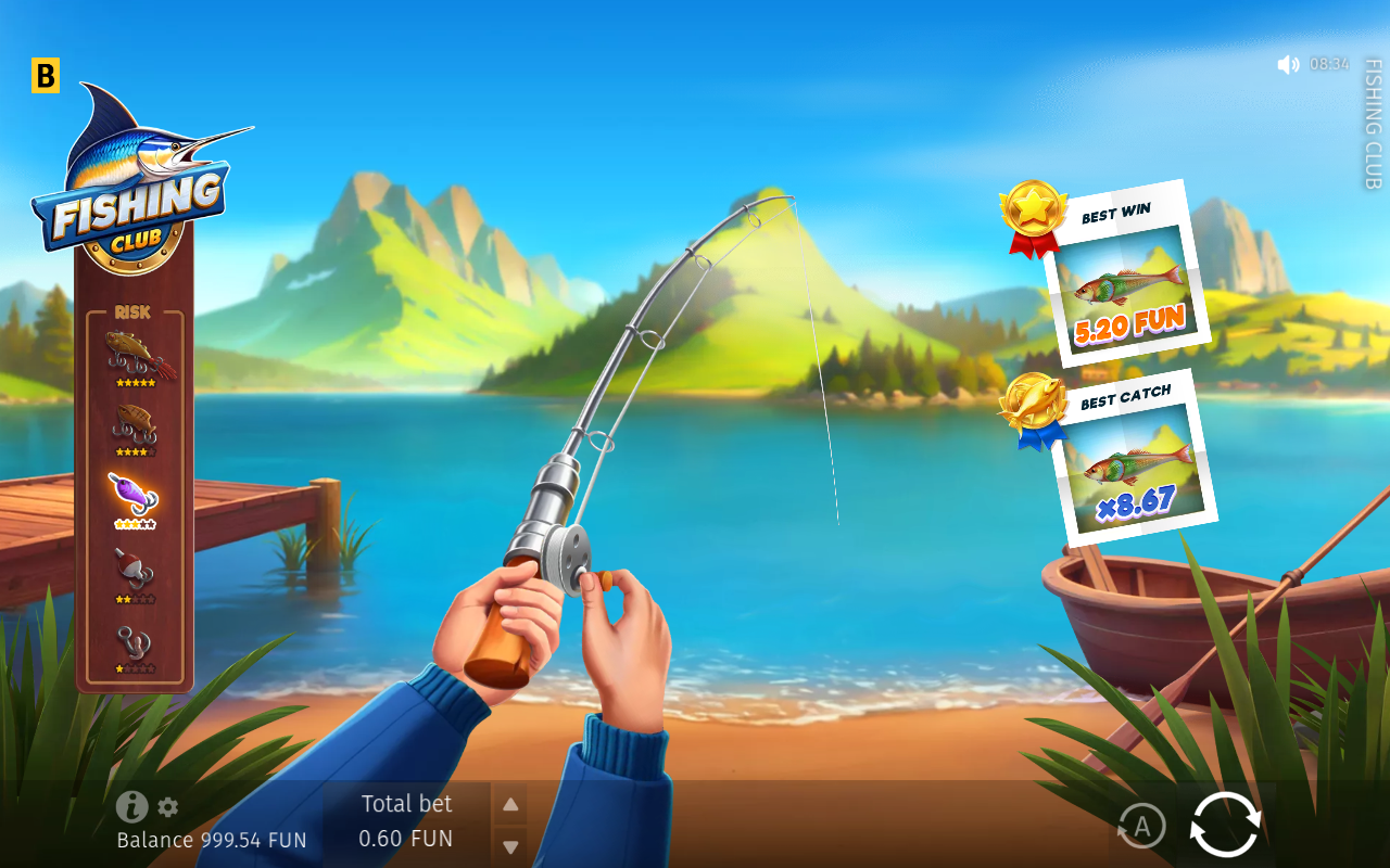 Fishing Club gameplay