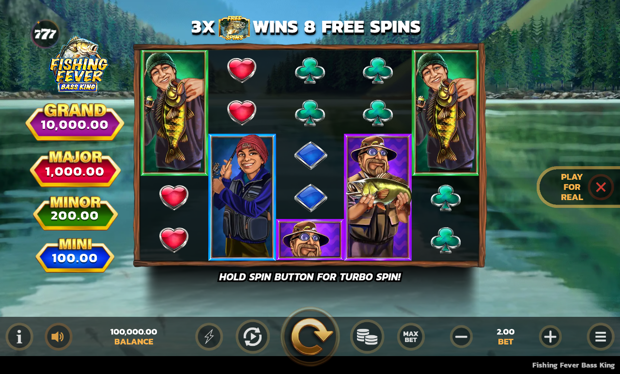 Fishing Fever Bass King base game