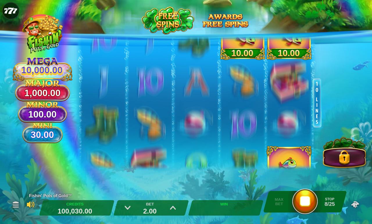 Fishin' Pots Of Gold gameplay