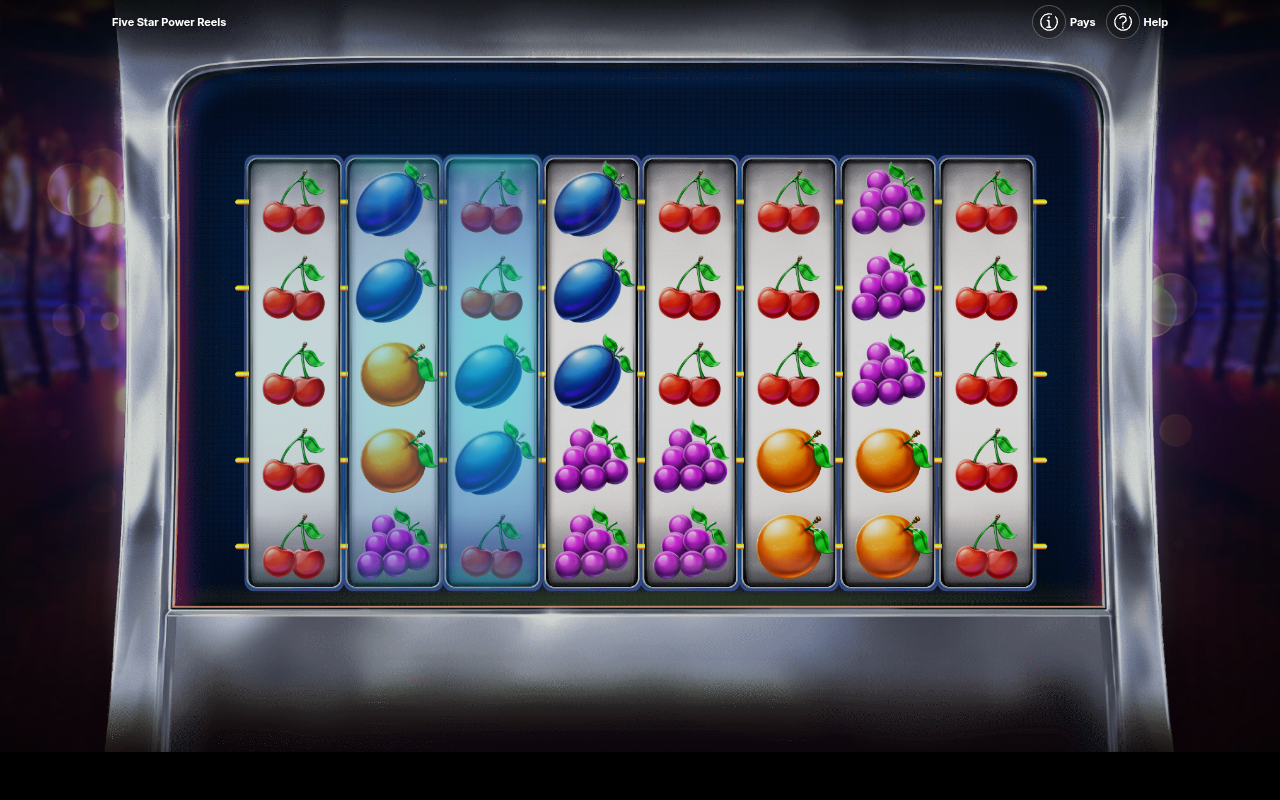 Five Star Power Reels base game