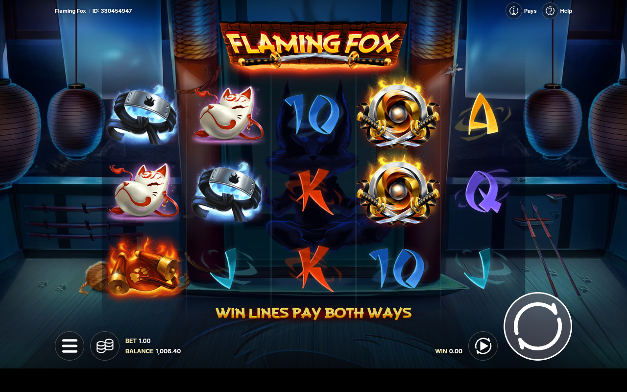 Flaming Fox gameplay