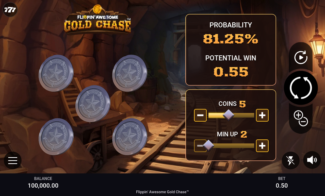 Flippin' Awesome Gold Chase base game