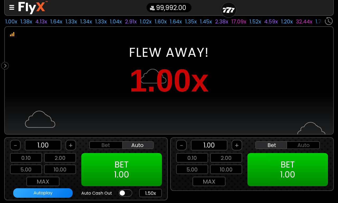 FlyX gameplay