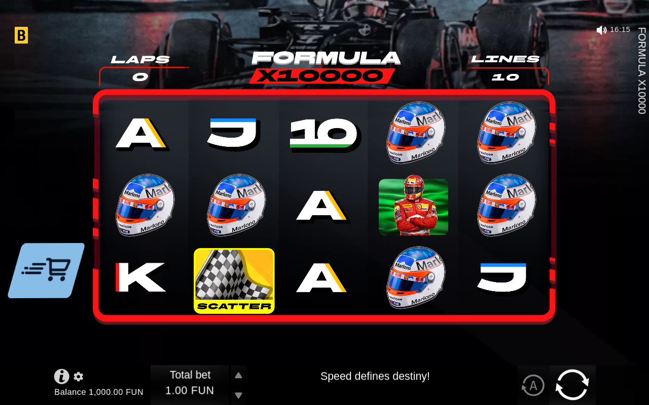 Formula x10000 base game