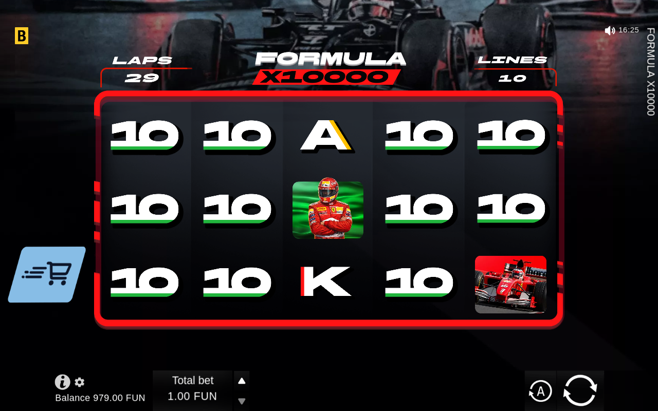 Formula x10000 gameplay