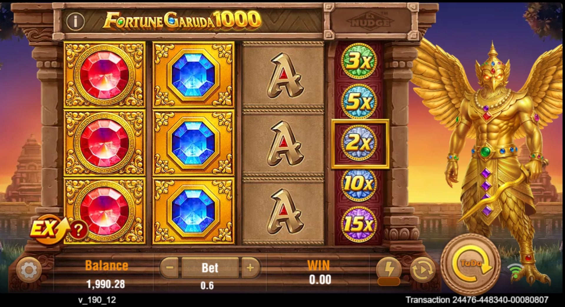 Fortune Garuda 1000 Base Game