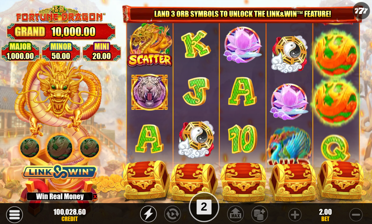 Fortune Dragon gameplay