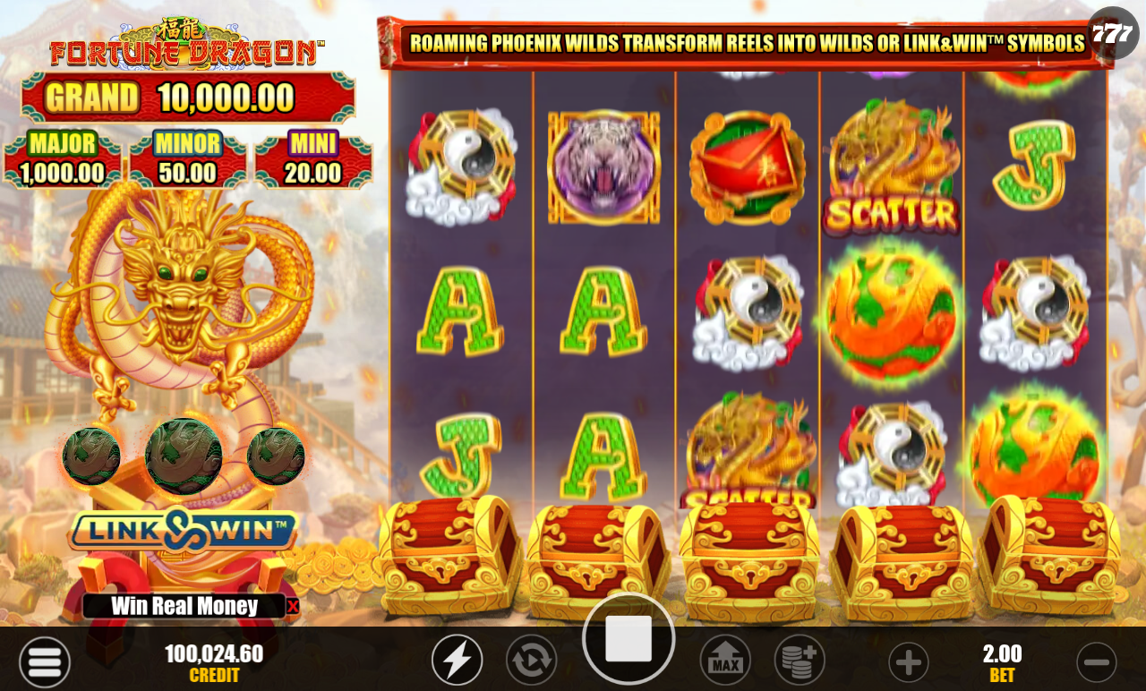 Fortune Dragon gameplay