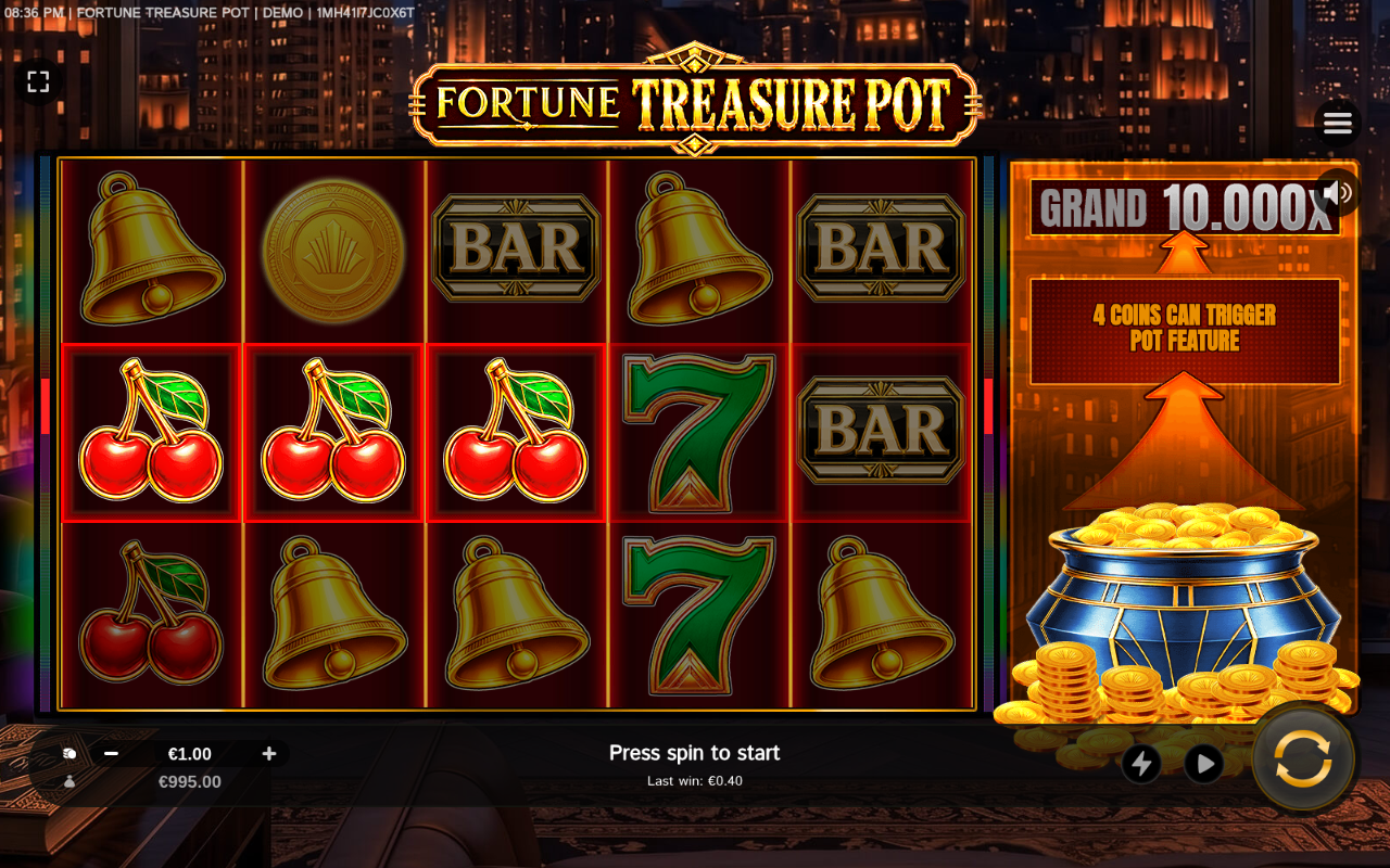 Fortune Treasure Pot gameplay