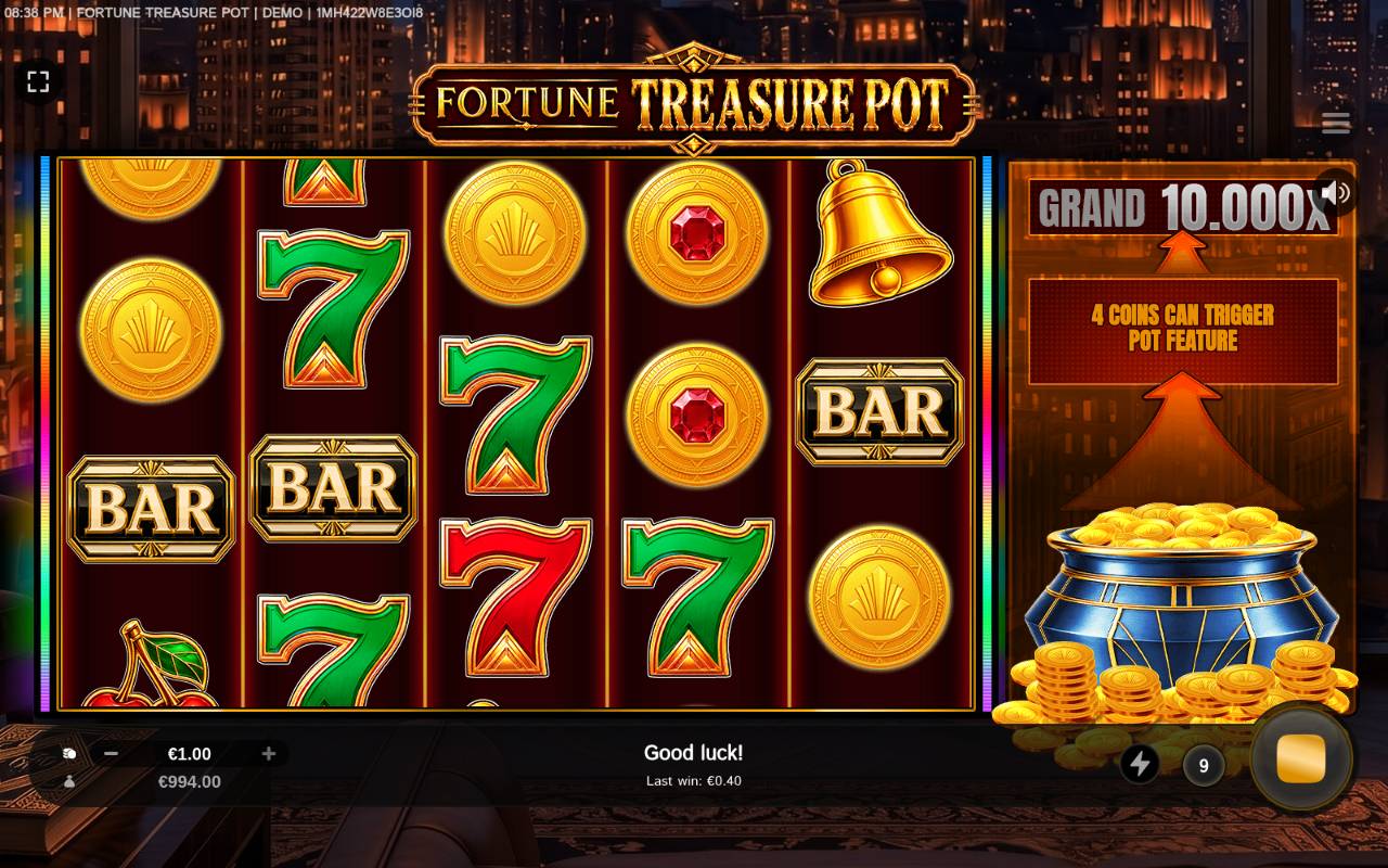 Fortune Treasure Pot gameplay