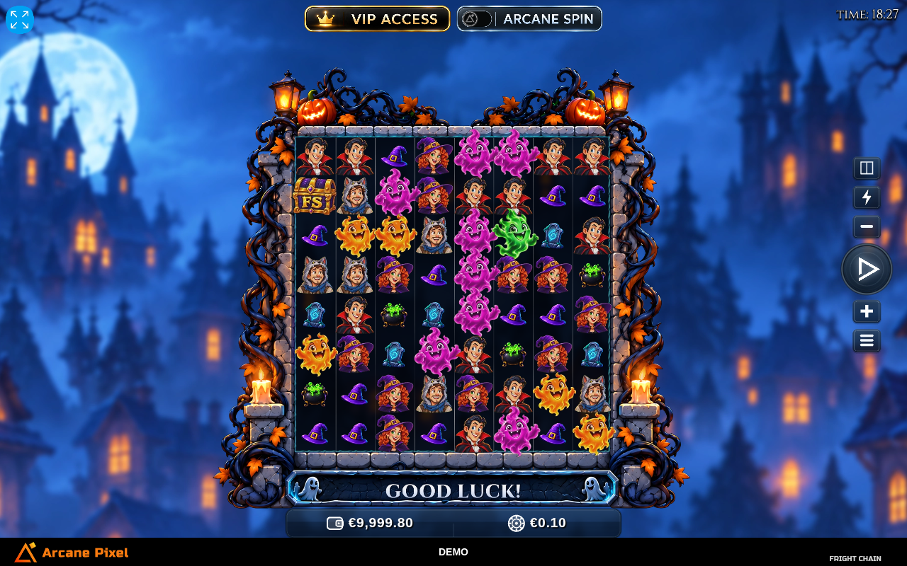Fright Chain gameplay