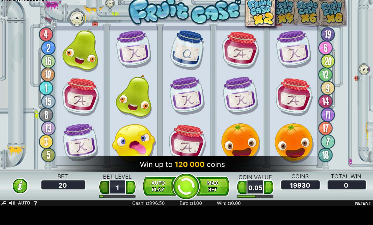 Fruit Case gameplay
