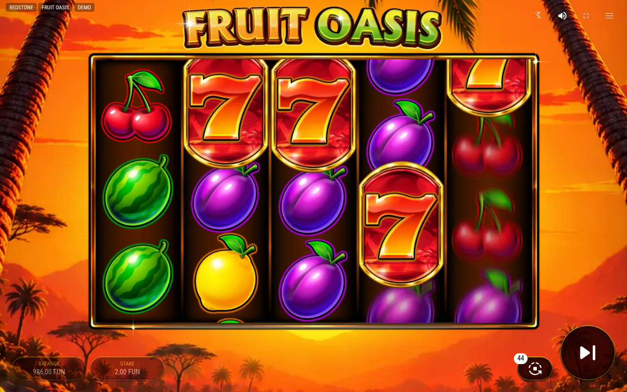 Fruit Oasis gameplay