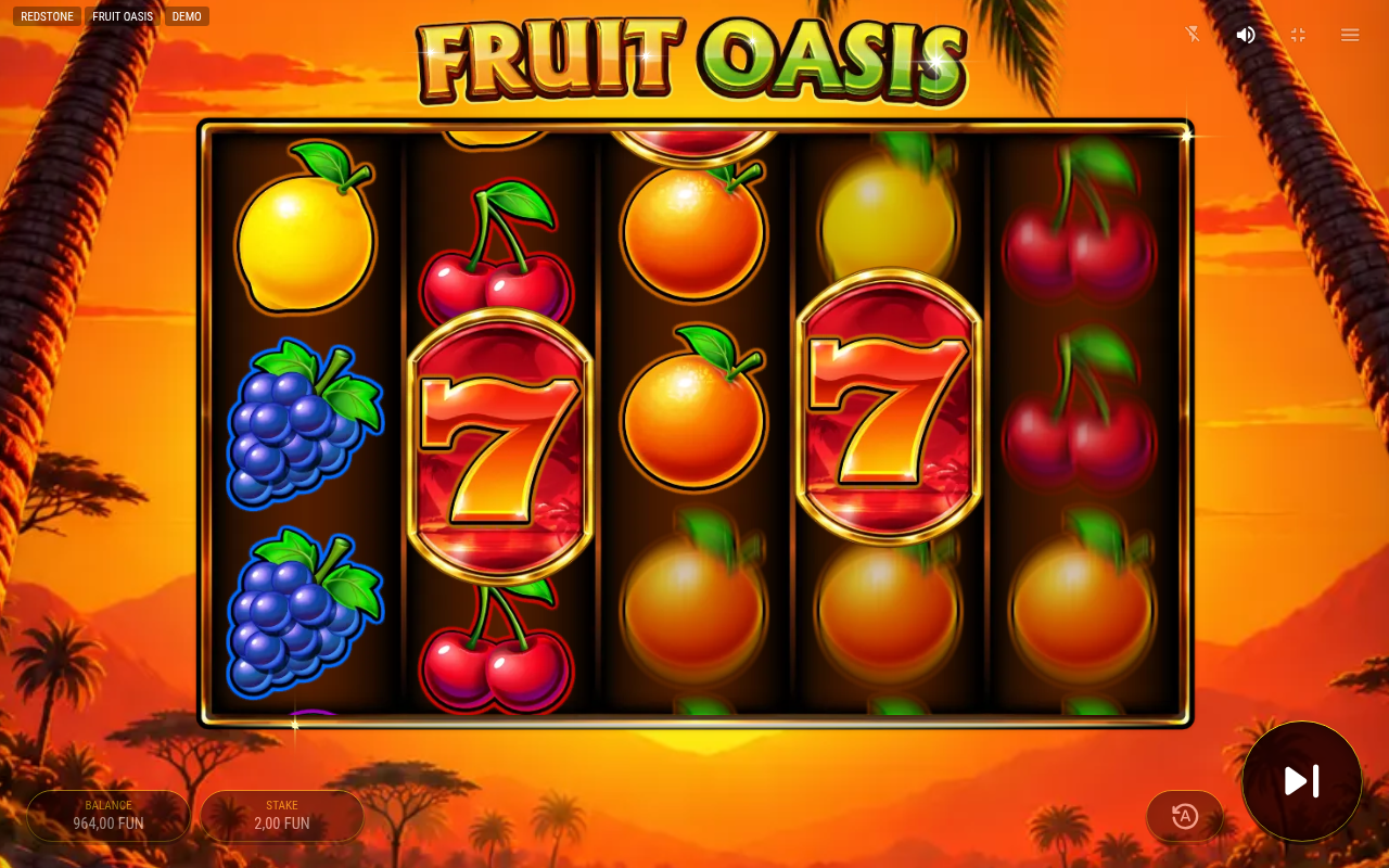 Fruit Oasis gameplay