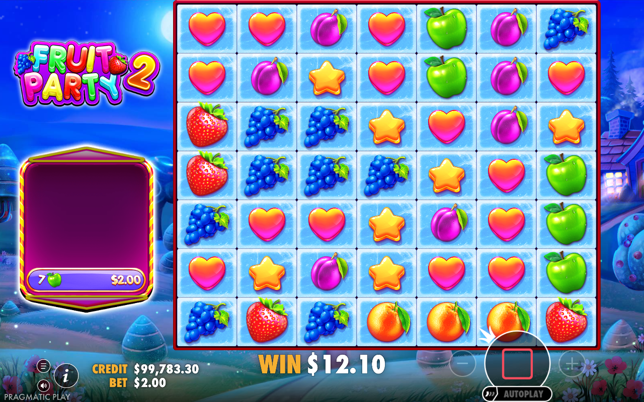Fruit Party 2 bonus round