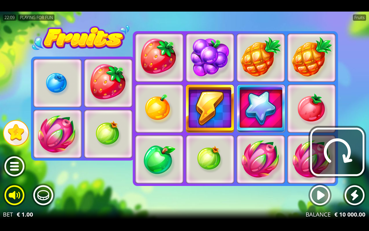 Fruits base game