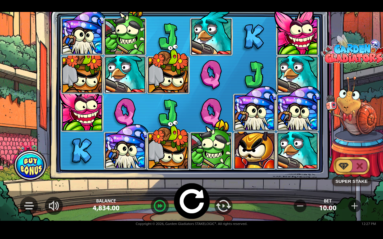 Garden Gladiators gameplay