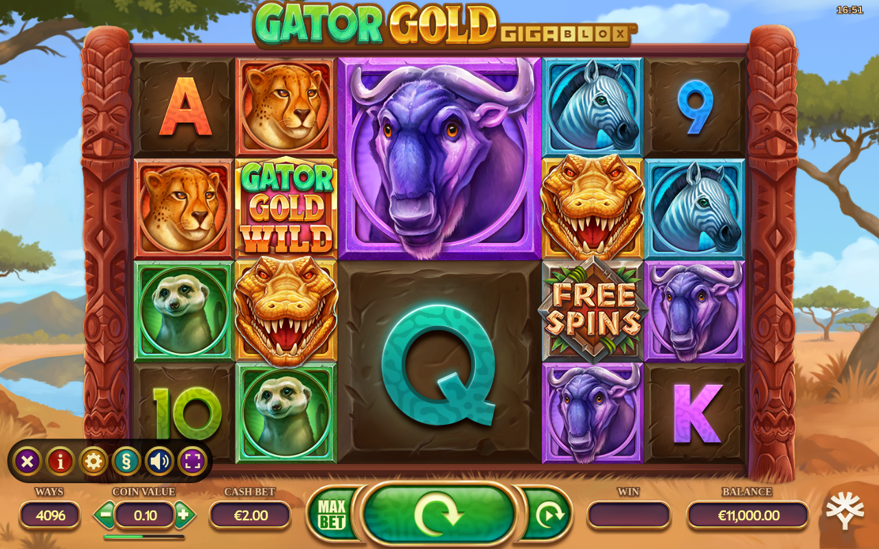 Gator Gold GigaBlox base game
