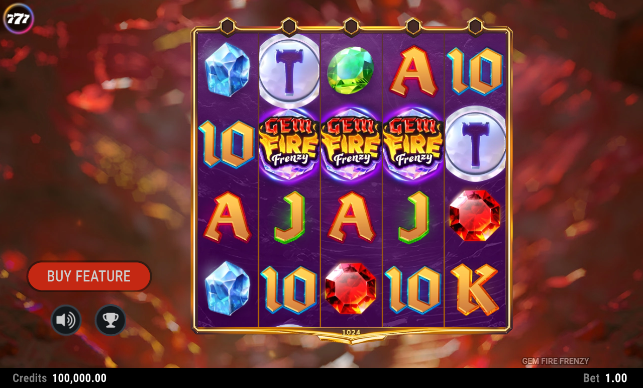 Gem Fire Frenzy base game