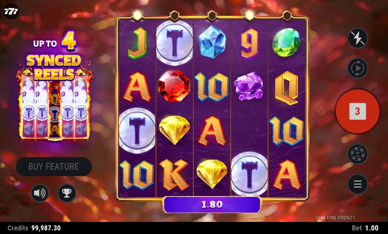 Gem Fire Frenzy gameplay
