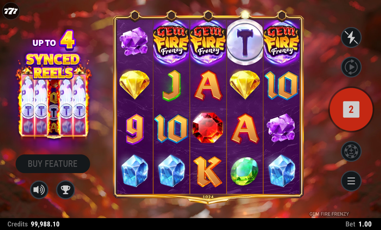 Gem Fire Frenzy gameplay