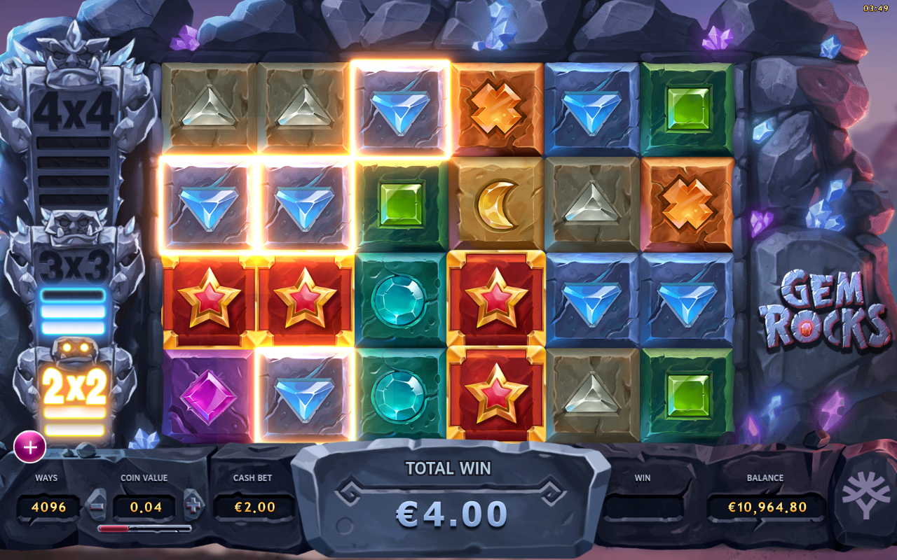 Gem Rocks gameplay