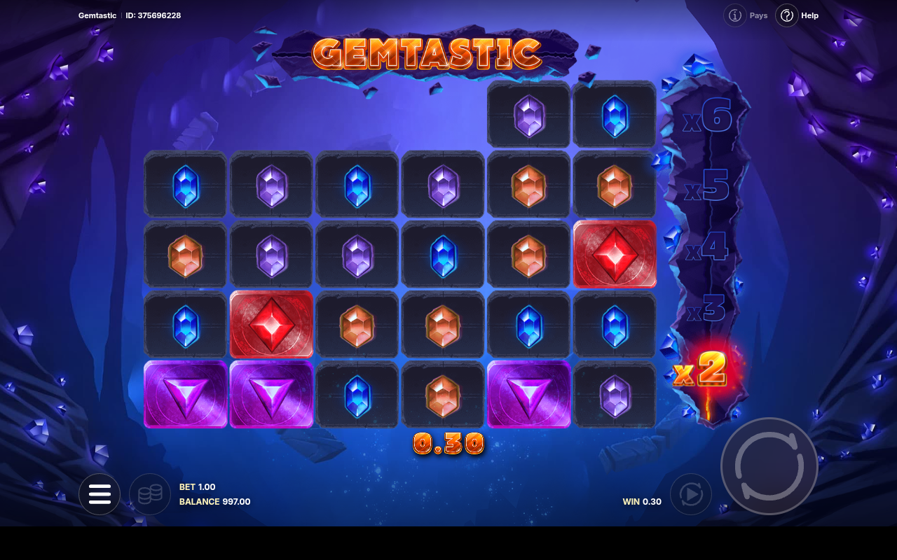 Gemtastic gameplay