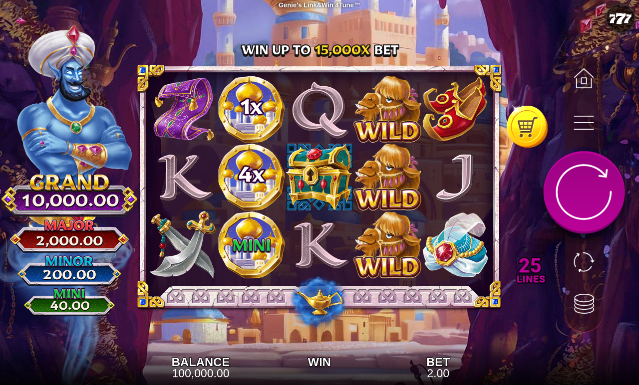 Genie's Link&Win 4Tune base game
