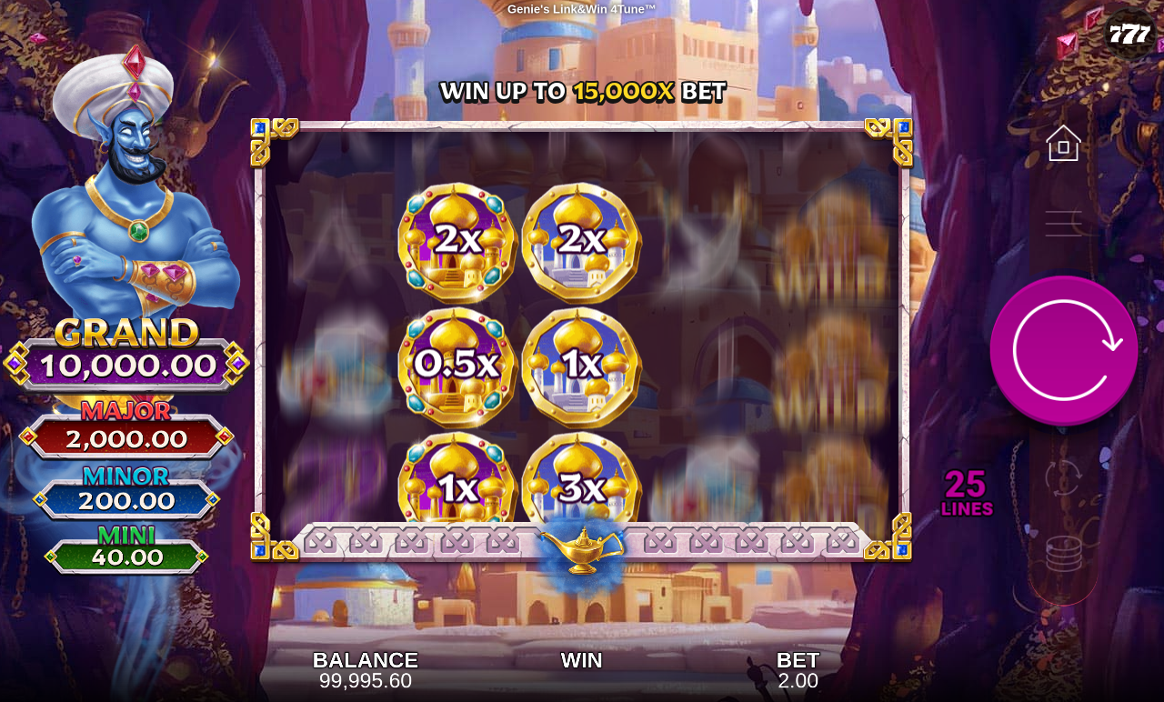 Genie's Link&Win 4Tune gameplay