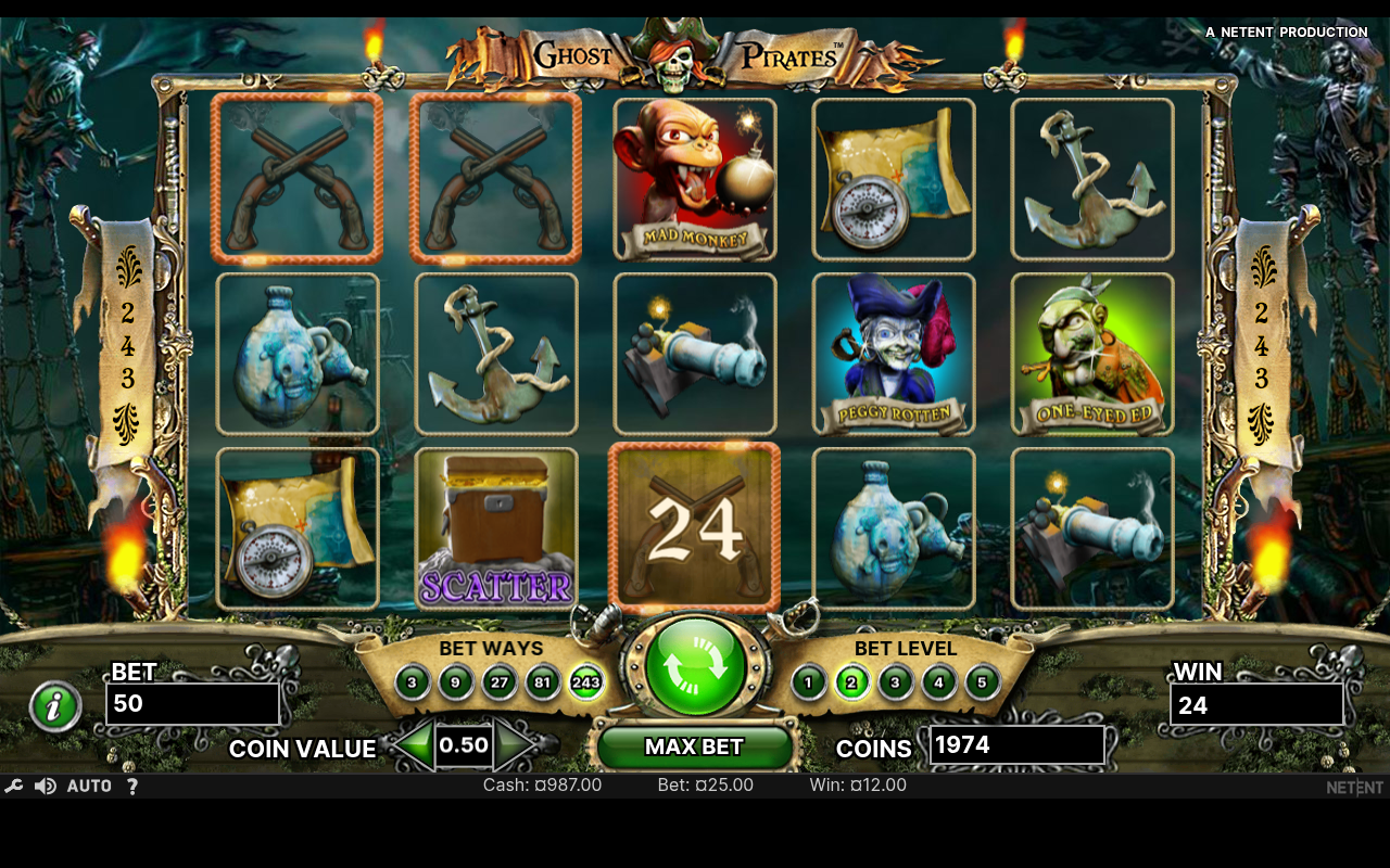 Ghost Pirates gameplay