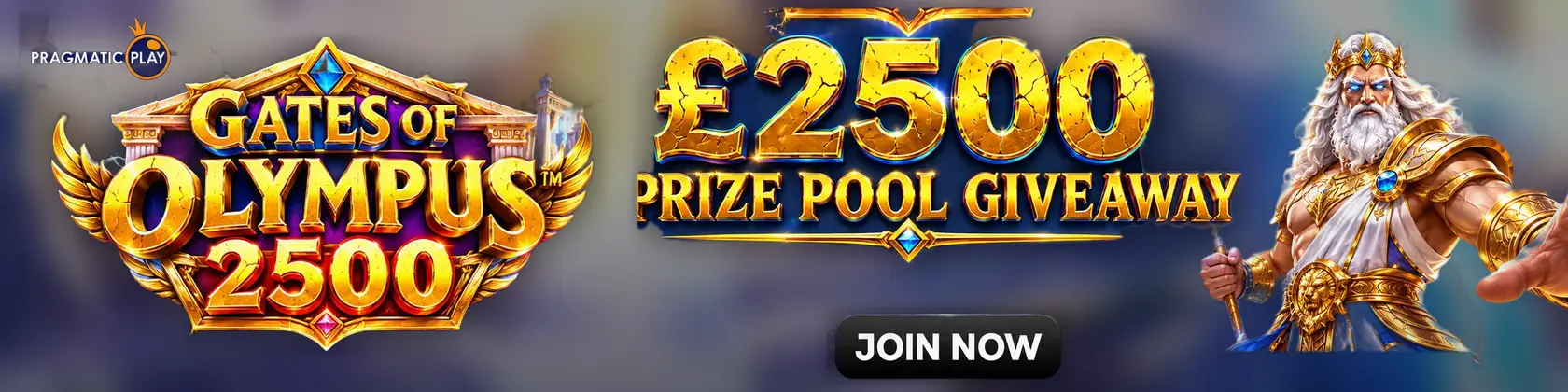 Gates of Olympus 2500 forum giveaway: £2,500 prize pool