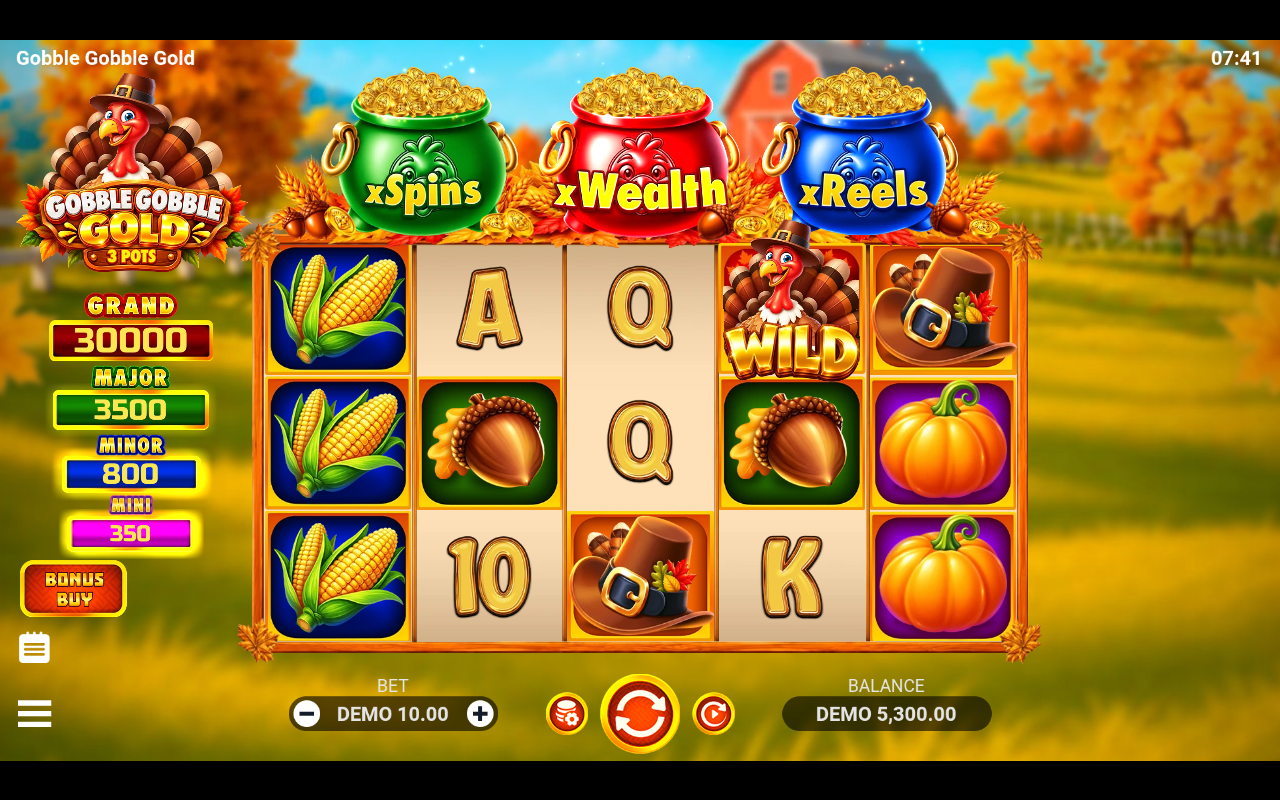 Gobble Gobble Gold gameplay