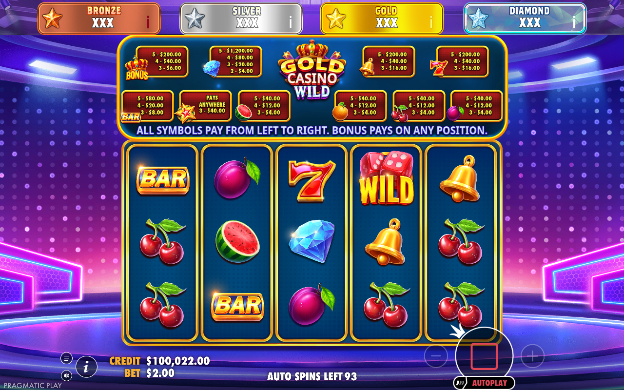 Gold Casino Wild - Jackpot Star gameplay