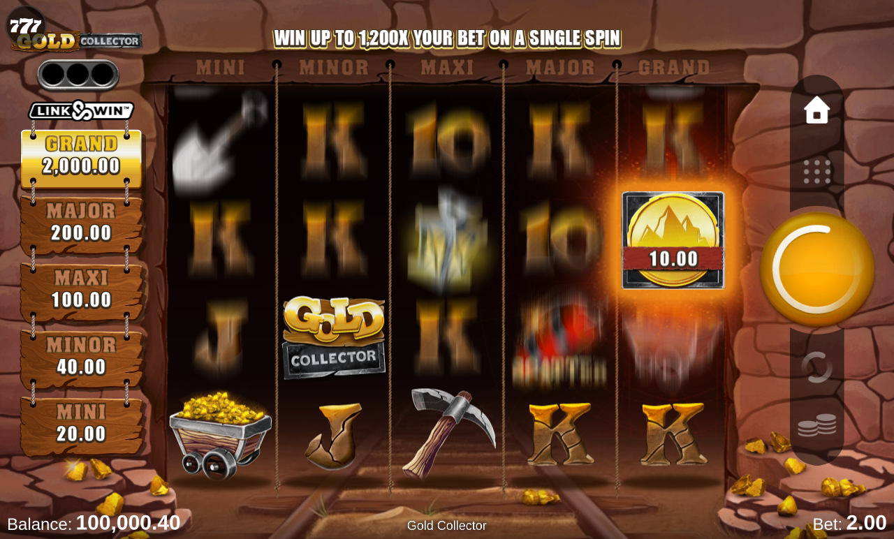 Gold Collector gameplay